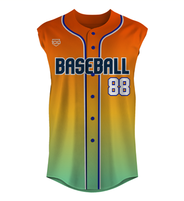Gradient (Full Button Sleeveless)