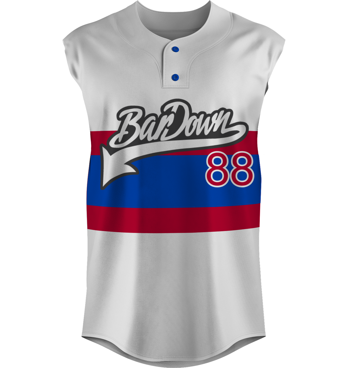 White Sox (2Button Sleeveless)