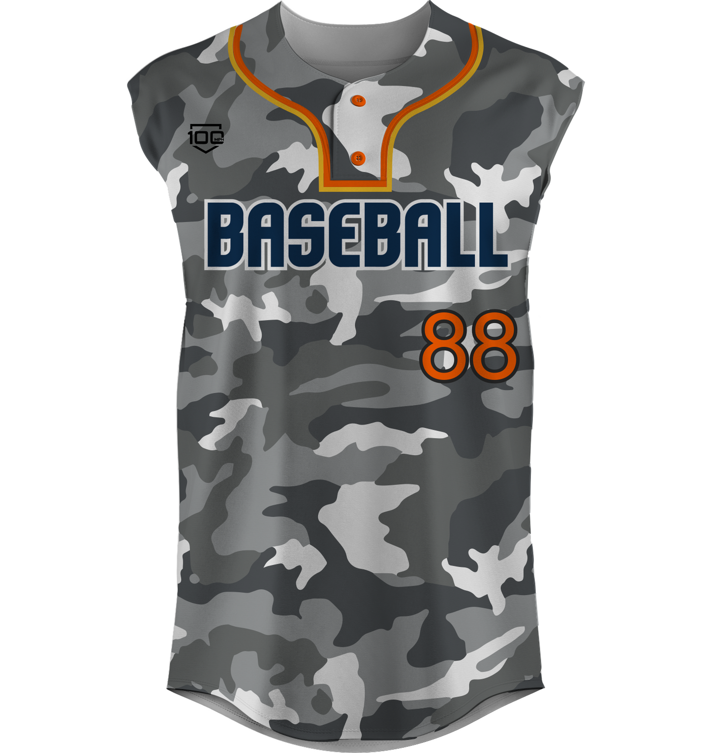 Camo (2Button Sleeveless)