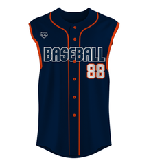 Space City (Full Button Sleeveless)