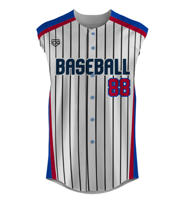 Mets (Full Button Sleeveless)
