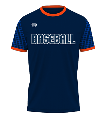 Navy Blue Half Sleeve Jersey