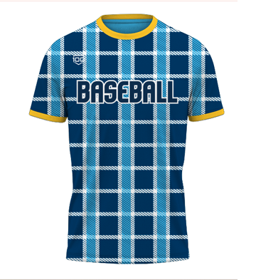 Plaid (SET-IN SLEEVE CREW NECK)