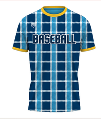 Plaid (SET-IN SLEEVE CREW NECK)