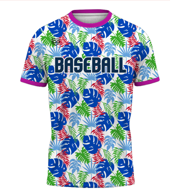 Tropical (SET-IN SLEEVE CREW NECK)
