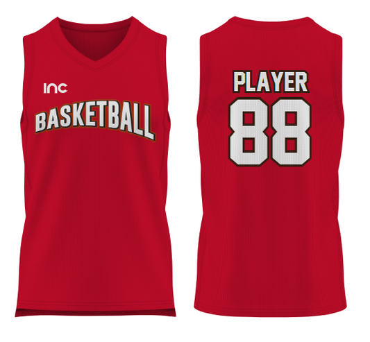 Basketball (Sleeveless Jersey V-Neck)