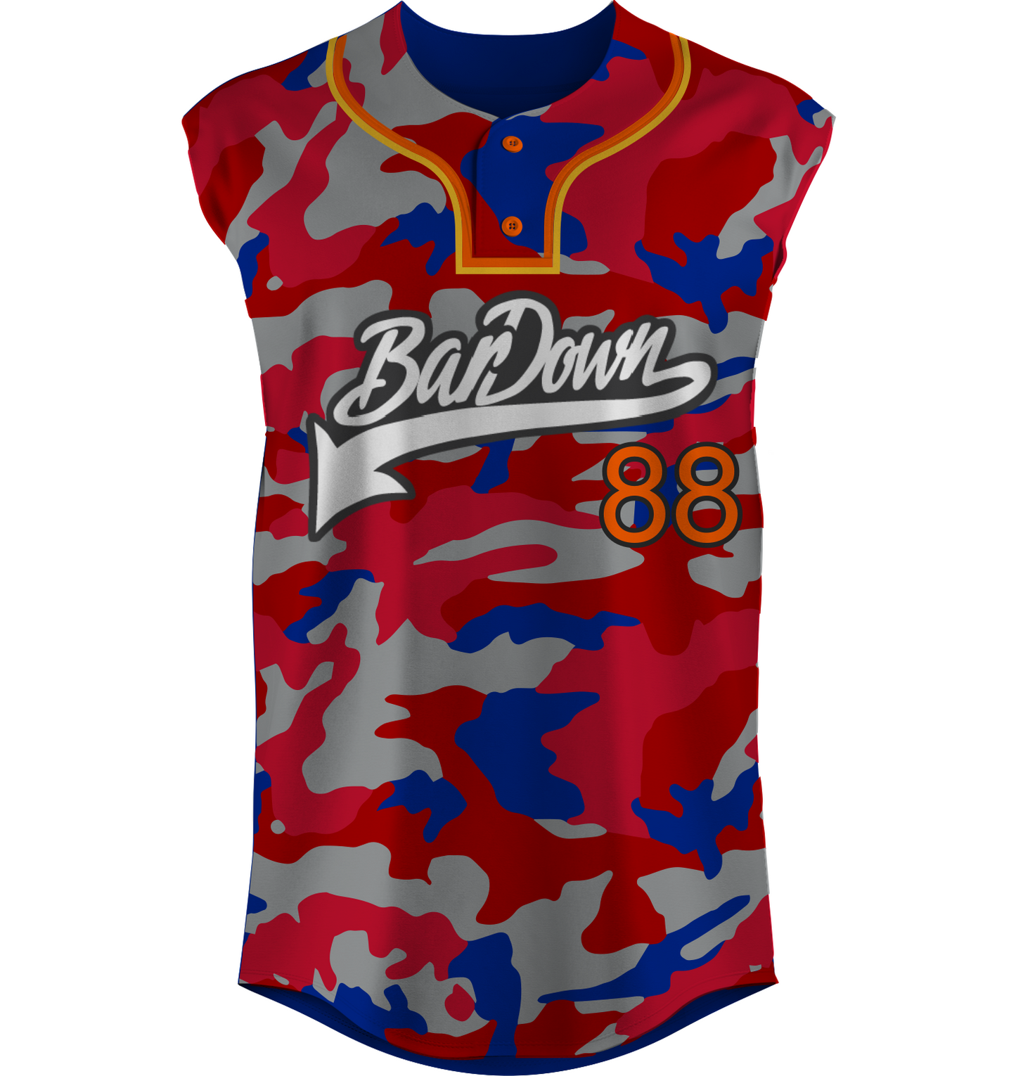 Camo (2Button Sleeveless)