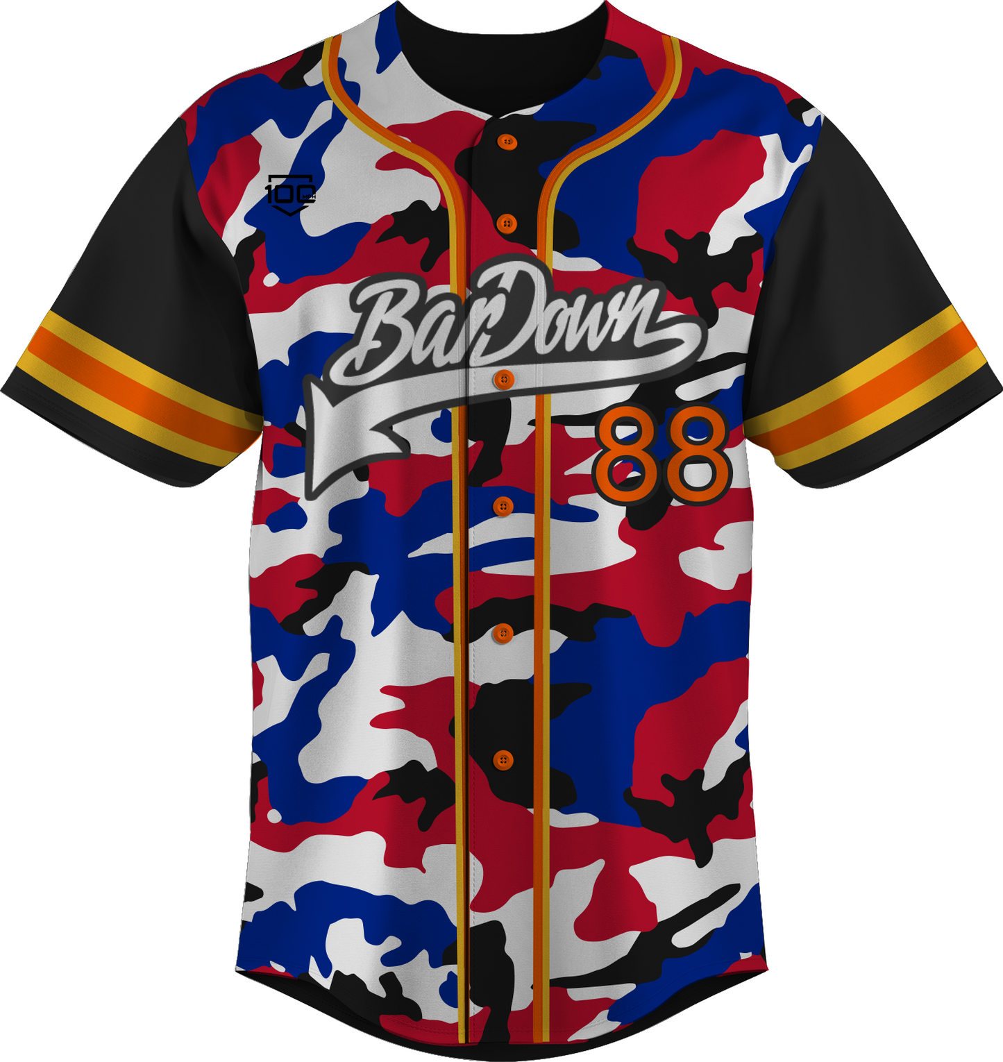 Camo (Full Button Sleeve)