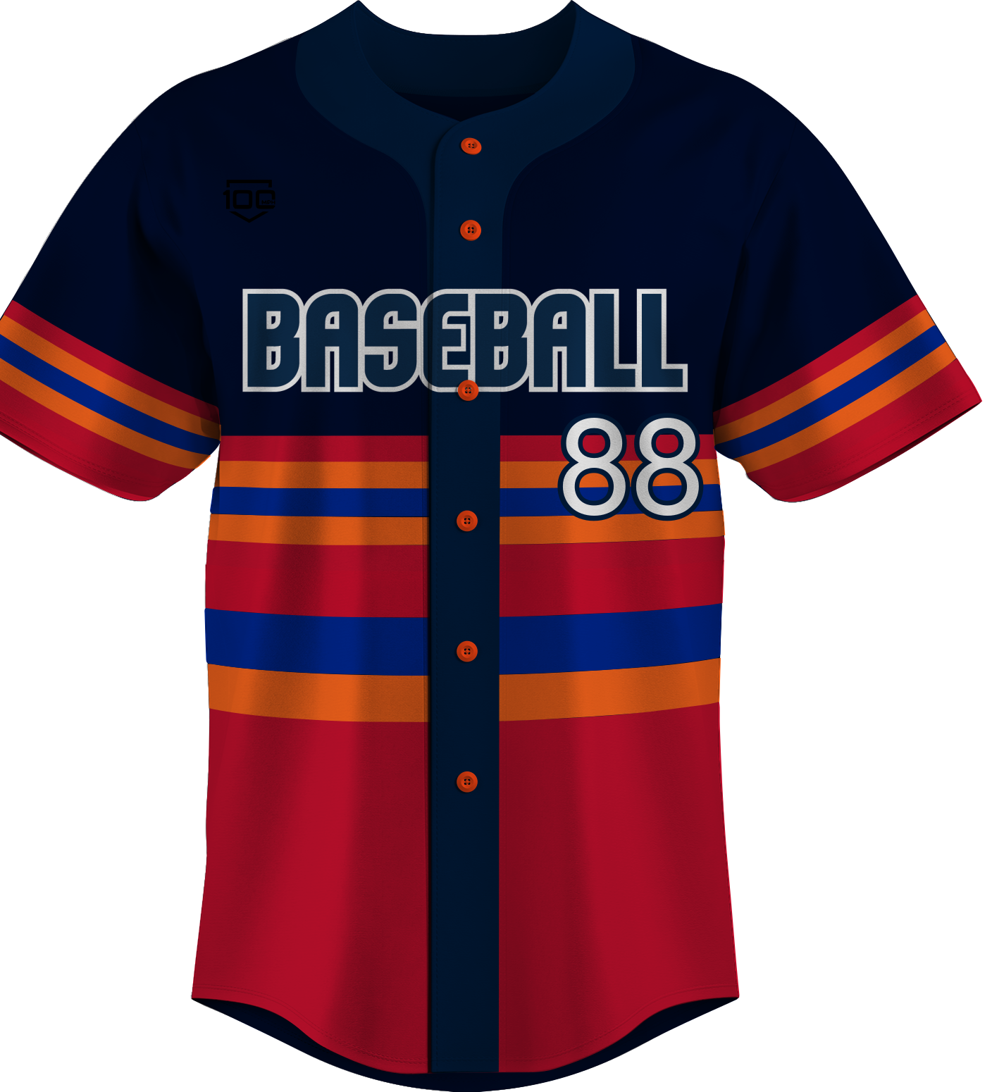 Astros (Full Button Sleeve)