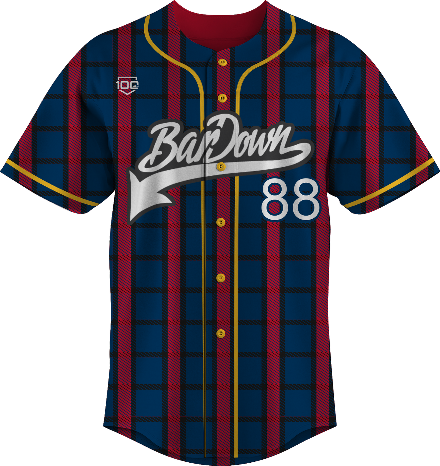 Plaid (Full Button Sleeve)