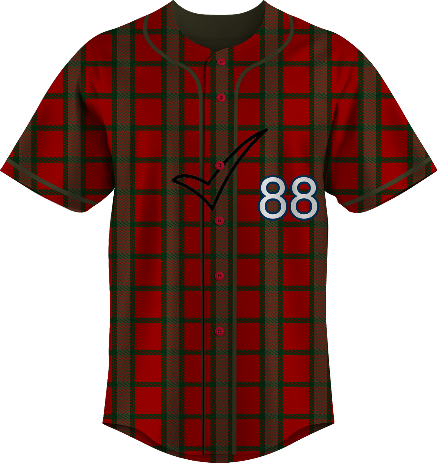 Plaid (Full Button Sleeve)