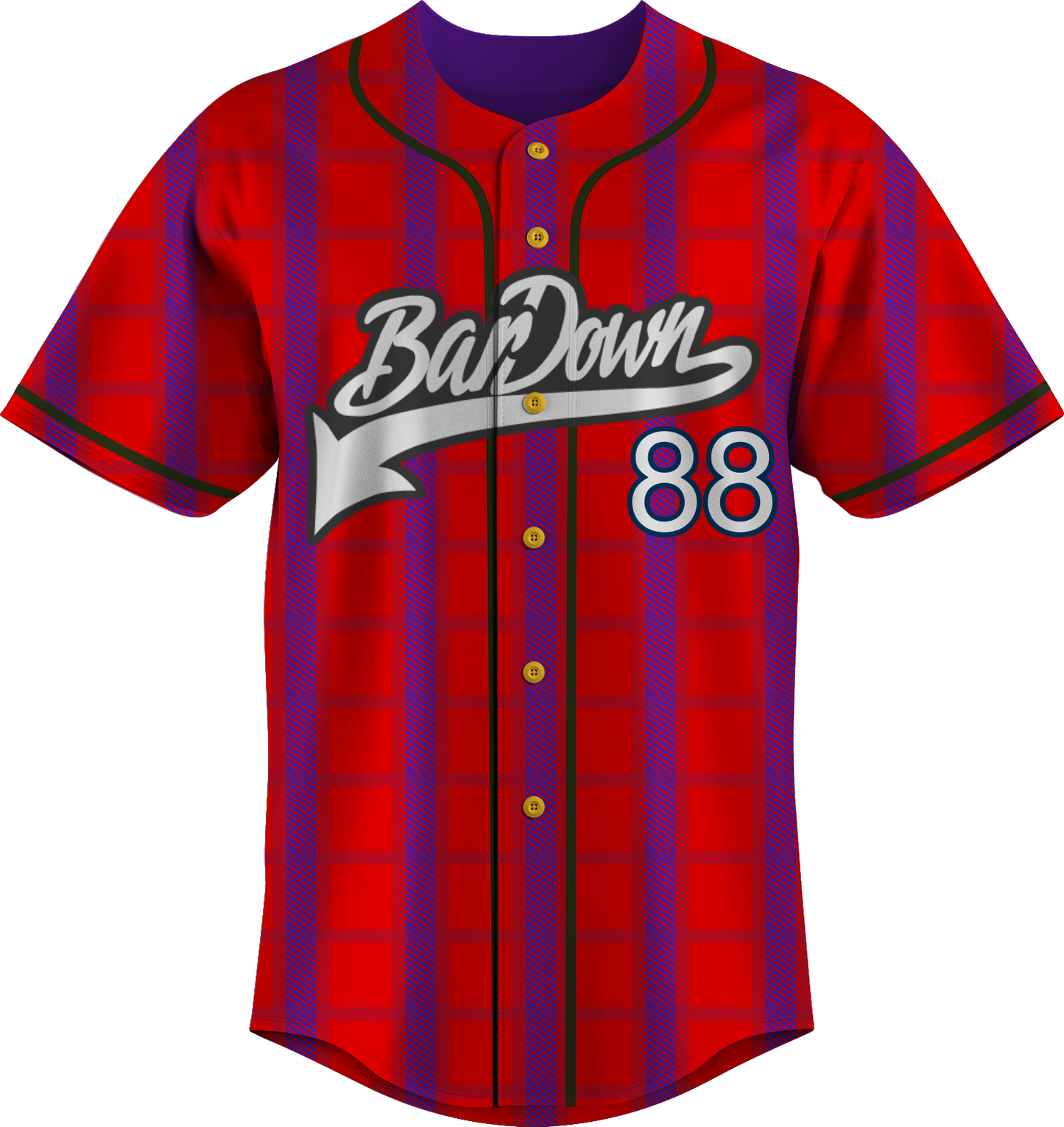 Plaid (Full Button Sleeve)